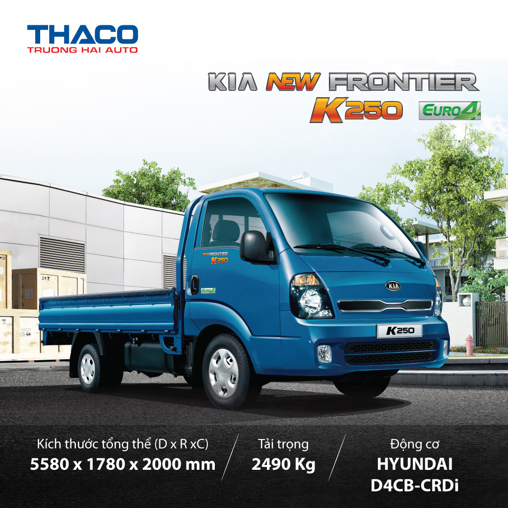 thaco3 KIA K200 THÙNG KÍN | TẢI TRỌNG 990KG - 1900KG | ĐỜI 2026