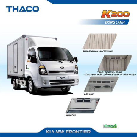 XE TẢI KIA K250 THÙNG ĐÔNG LẠNH | TẢI TRỌNG 1990KG | ĐỜI 2026