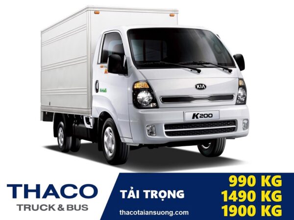 KIA K200 THÙNG KÍN | TẢI TRỌNG 990KG - 1900KG | ĐỜI 2026