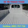 giá thaco tf230 thùng lửng