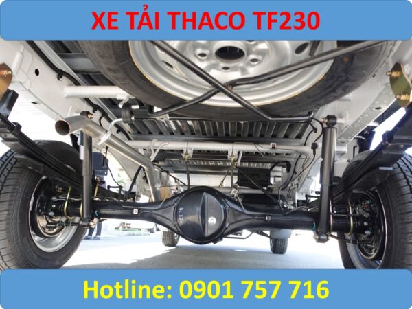 thaco tf230 giá thùng kín