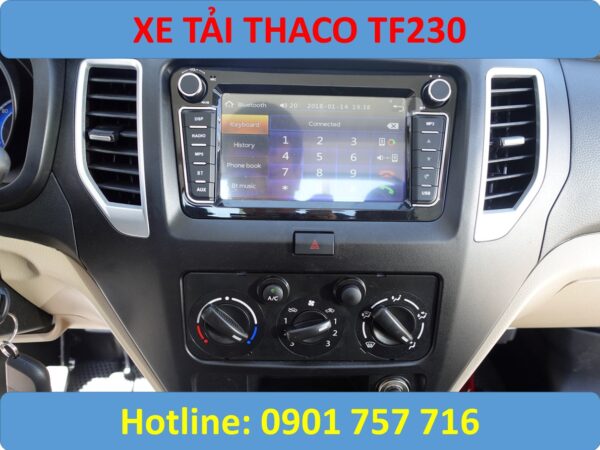 thaco tf230 thùng kín giá