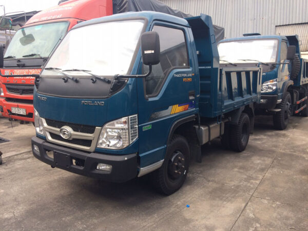 xe ben forland fd250 THACO FORLAND FD490 | TẢI 2,49 TẤN