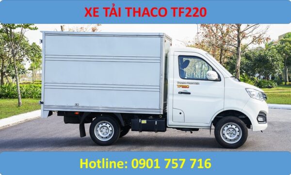 giá thaco tf220 thùng kín