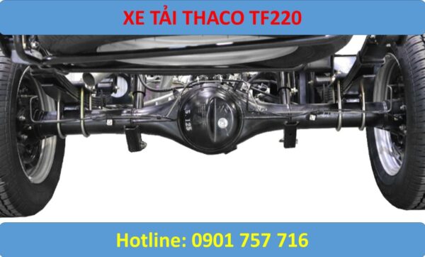 thaco tf220 thùng kín