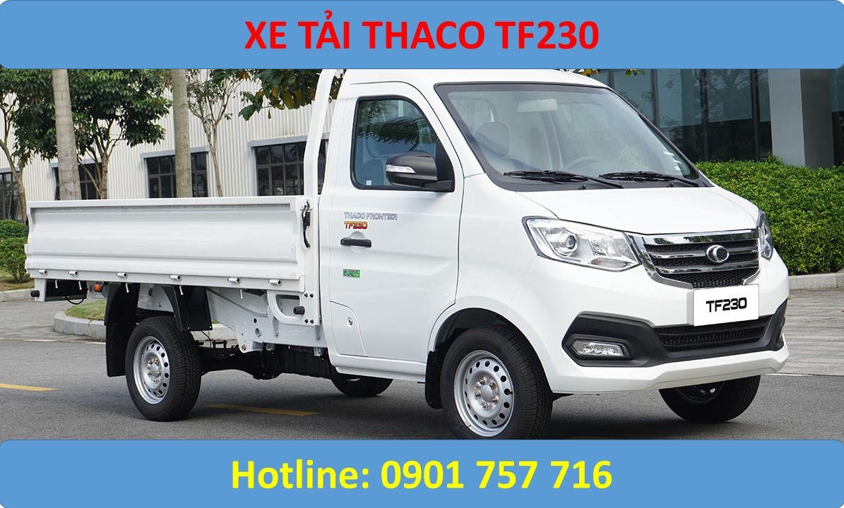 thaco tf230 giá thùng lửng