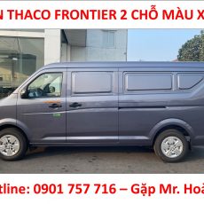 XE VAN 2 CHỖ MÀU XÁM