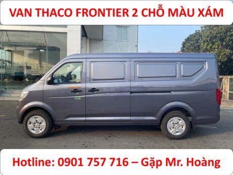 XE VAN 2 CHỖ MÀU XÁM