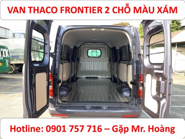 gia-van-thaco-2-cho-son-mau-xam giá van thaco 2 chỗ sơn màu xám