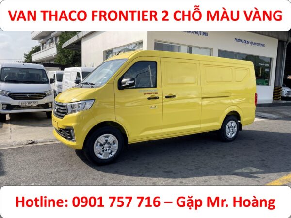 thaco-van-2-cho-mau-Vang thaco van 2 chỗ màu Vàng