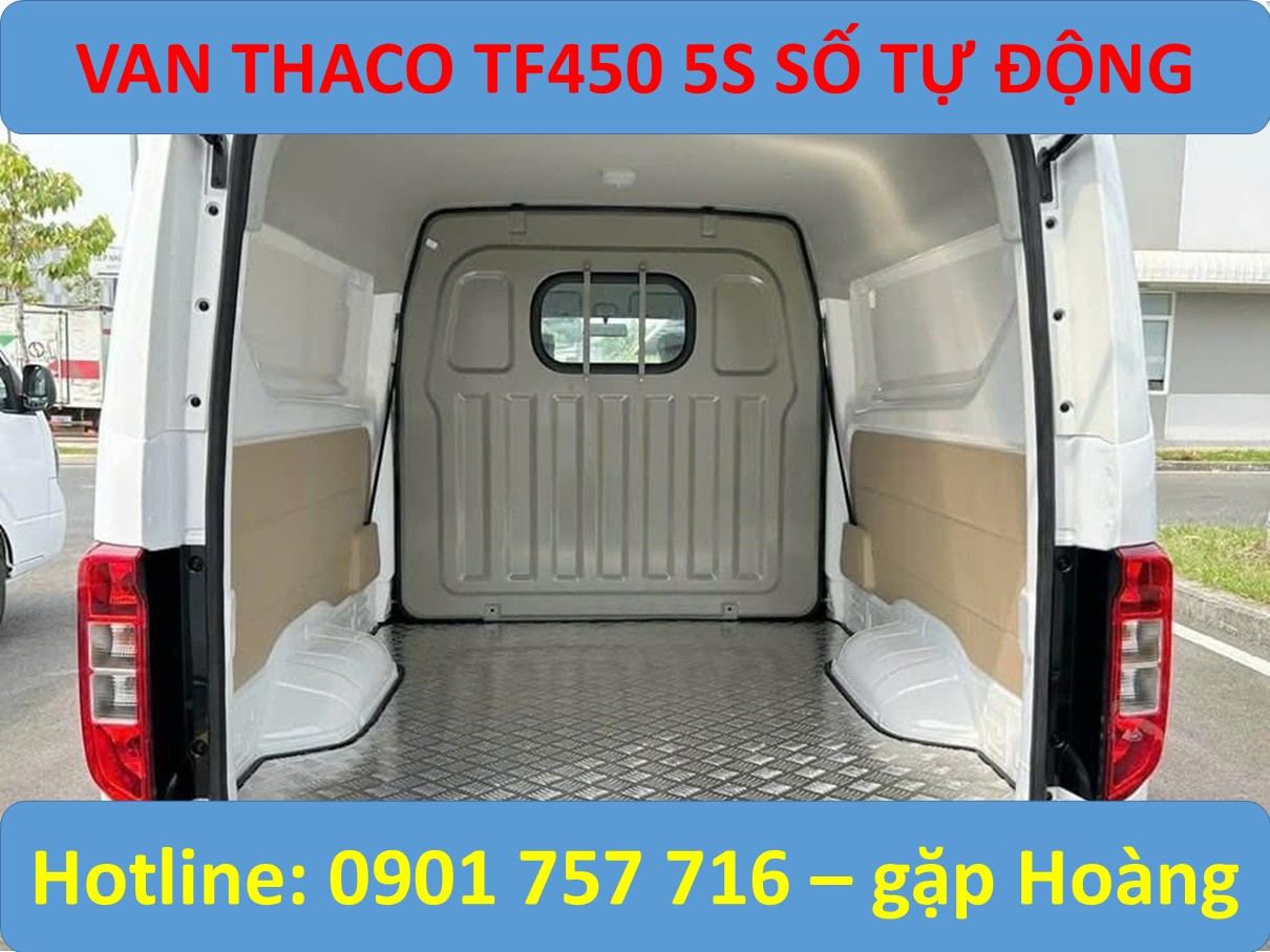 THÙNG HÀNG THACO TF450 5 CHỖ SỐ TỰ ĐỘNG