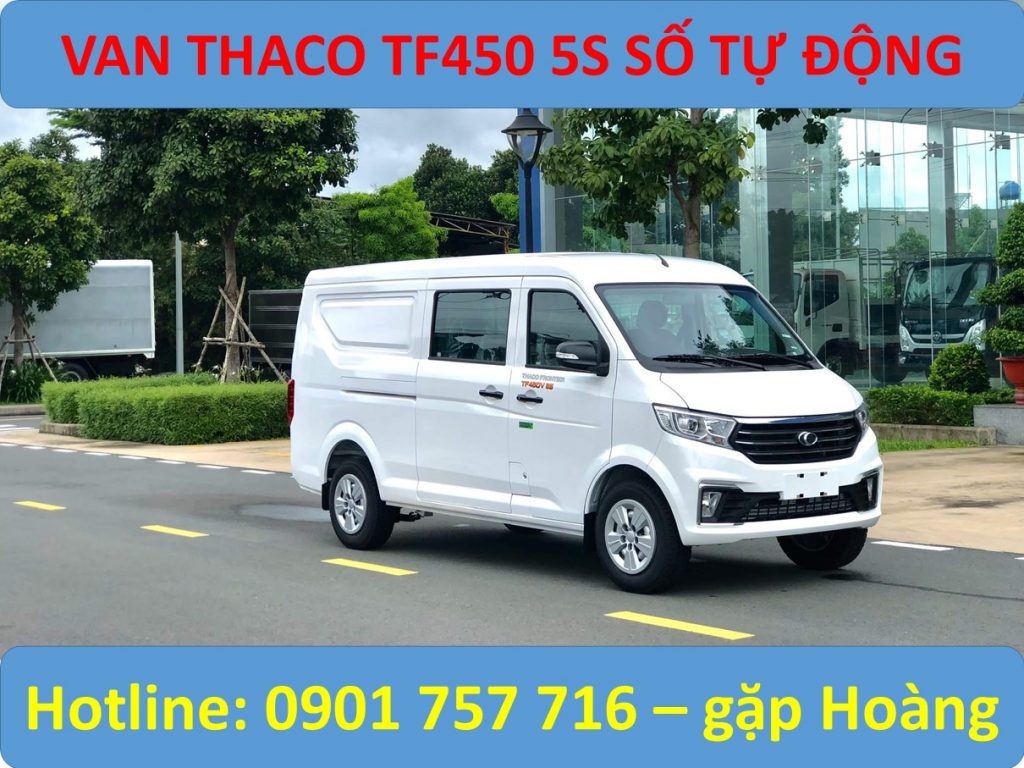 GIÁ VAN THACO TF450 5 CHỖ SỐ TỰ ĐỘNG